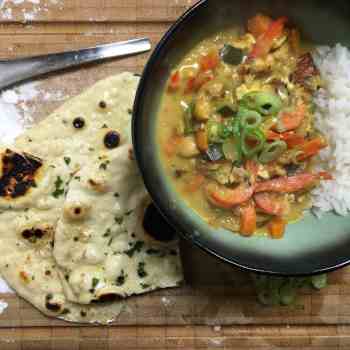 A bowl of curry